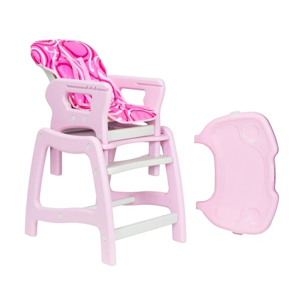 badger basket high chair with playtable conversion