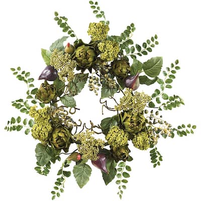 Artichoke 20-inch Floral Wreath