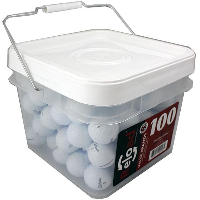 Titleist NXT Extreme Bucket of Golf Balls (Pack of 100) (Refurbished)