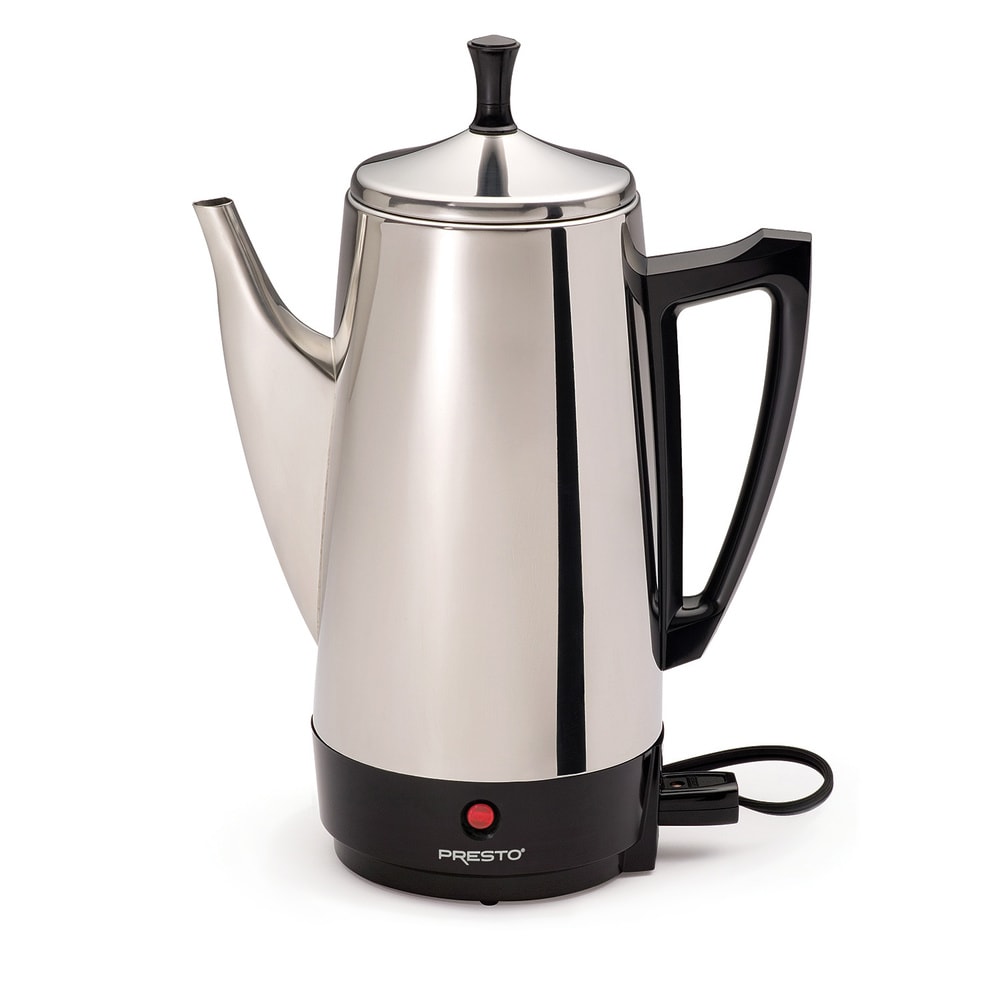 Coleman Blue Enamel and Stainless Steel 9-cup Percolator - Bed Bath &  Beyond - 13387008