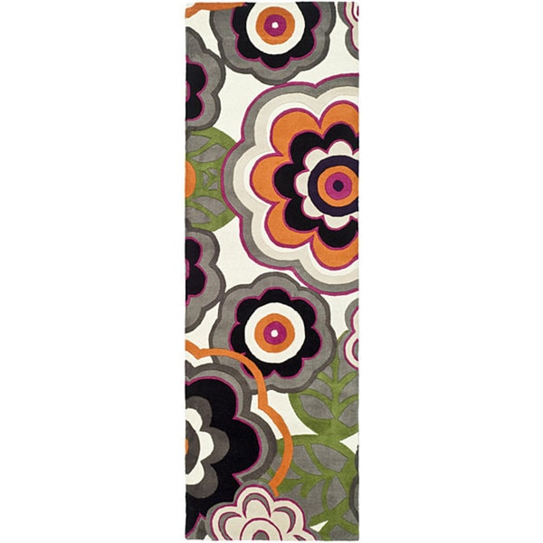 Safavieh Handmade Soho Aeronwen Floral N.Z. Wool Rug