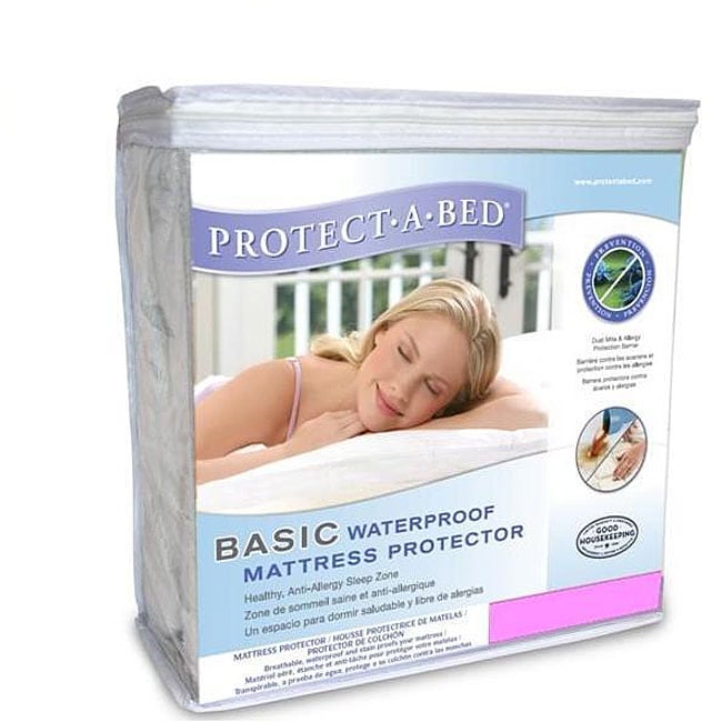 Protect-A-Bed Basic Waterproof Mattress Protector - Free ...