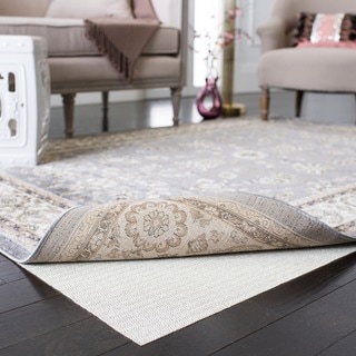 Nourison Ivory Cushioned Vinyl-coated Non-slip Rug Pad - Bed Bath & Beyond  - 7594826