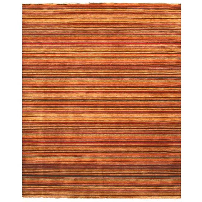 Handmade Lori Toni Wool Rug (6 X 9)