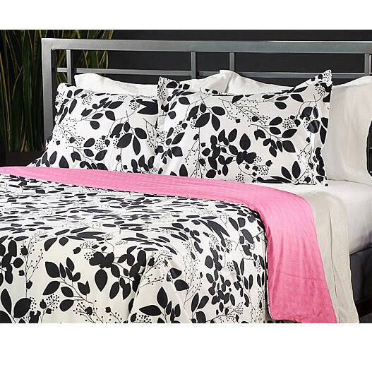 Perry Ellis Romance Floral Mini Duvet Cover Set