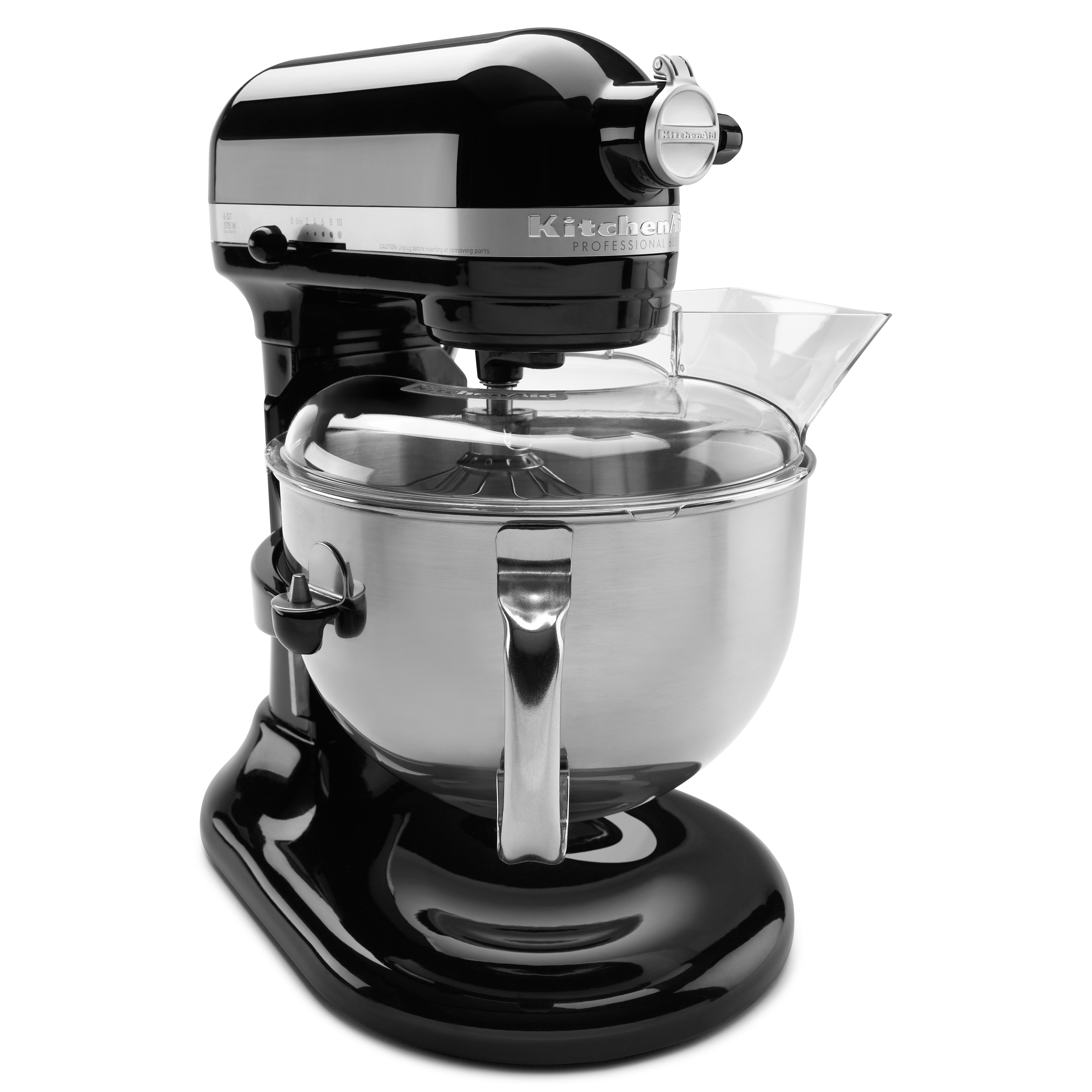 KitchenAid KP26M1XOB Onyx Black 6-quart Pro 600 Bowl-Lift Stand