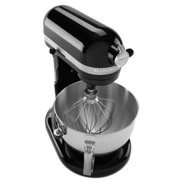 KitchenAid KP26M1XOB Onyx Black 6-quart Pro 600 Bowl-Lift Stand
