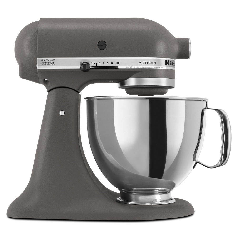 KitchenAid KSM150PSGR Imperial Gray 5 quart Artisan Tilt Head Stand