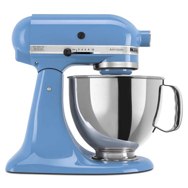 KitchenAid KSM150PSCO Cornflower 5 quart Artisan Tilt Head Stand Mixer