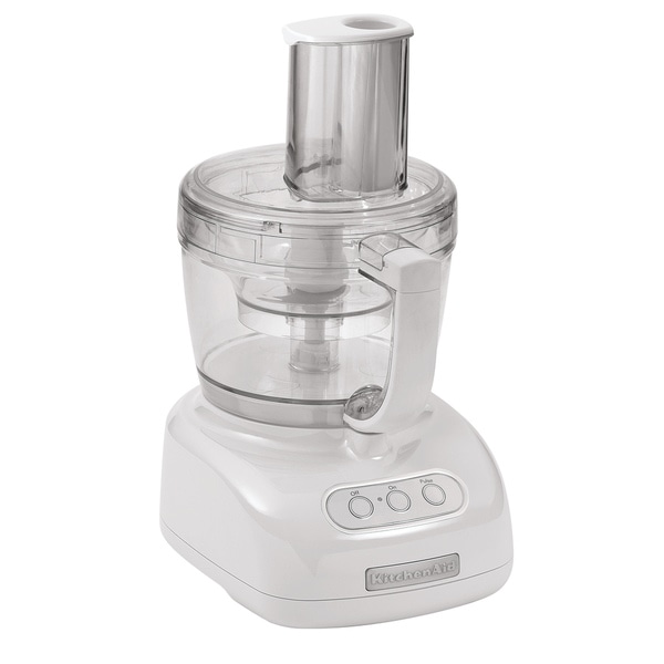 KitchenAid KFP750WH White 700-watt 12-cup Food Processor. Opens flyout.