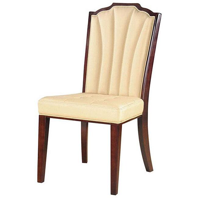 Estate Leather Dining Chairs (Set of 2)