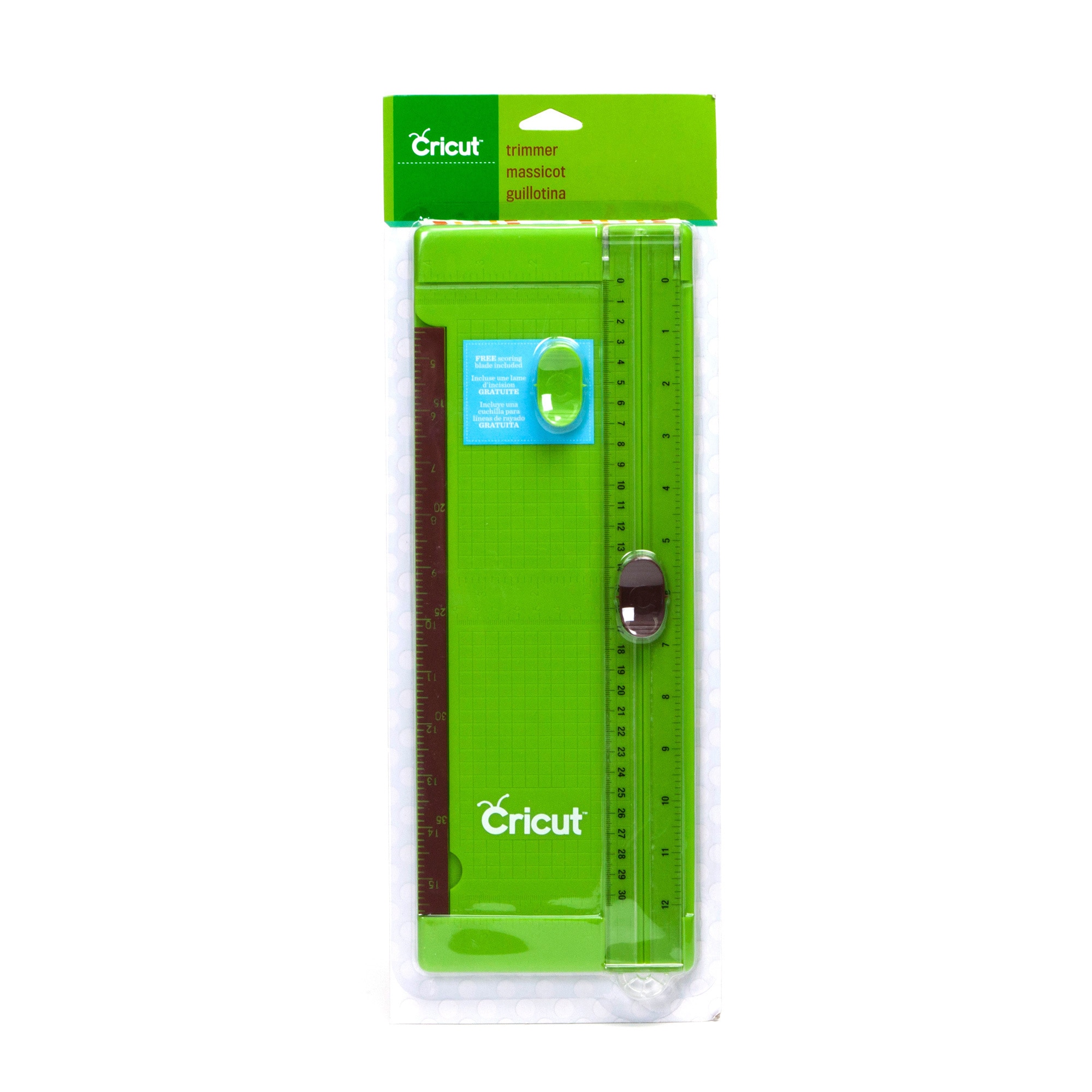 Cricut trimmer tip: it doubles as a scoring tool #cricut