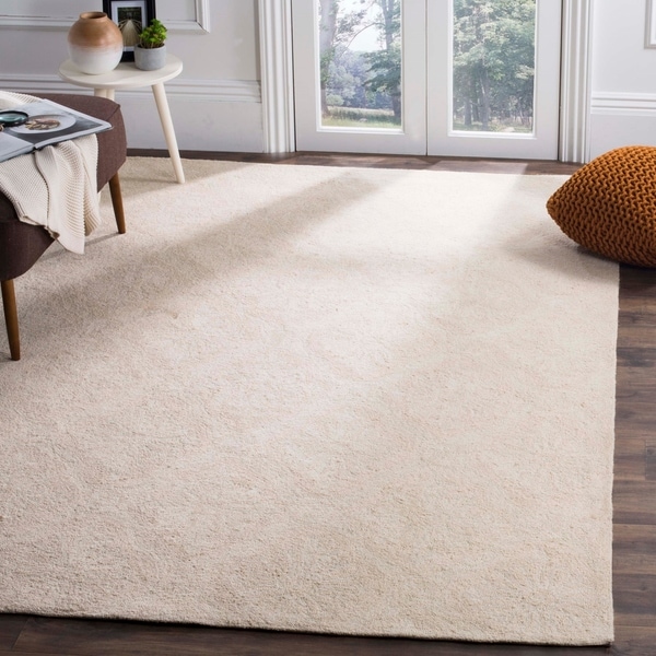 Safavieh Hand-hooked Lexington Ivory/ Cream Polypropylene Rug - 6' x 9'