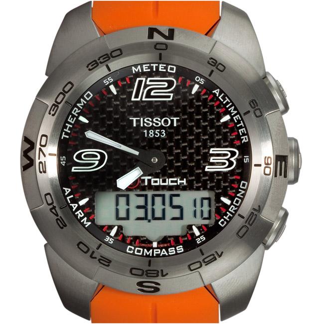 tissot touch orange strap