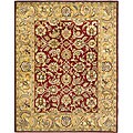 Safavieh Handmade Classic Red/ Gold Wool Rug - 8'3 x 11'