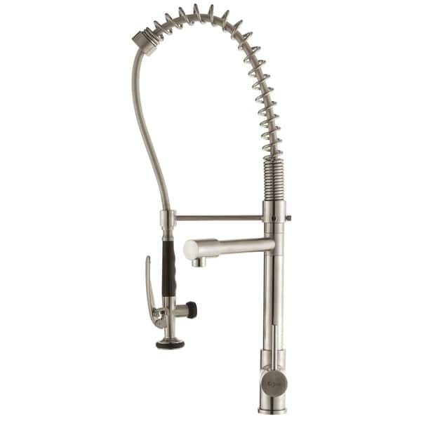 Shop Kraus Kpf 1602 Commercial Style 1 Handle 2 Function Pre Rinse