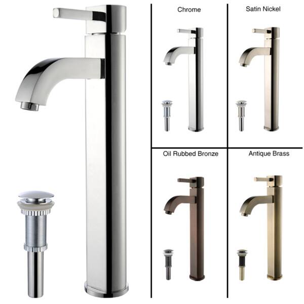 Shop Kraus Fvs 1007 Ramus Single Hole 1 Handle Bathroom Vessel