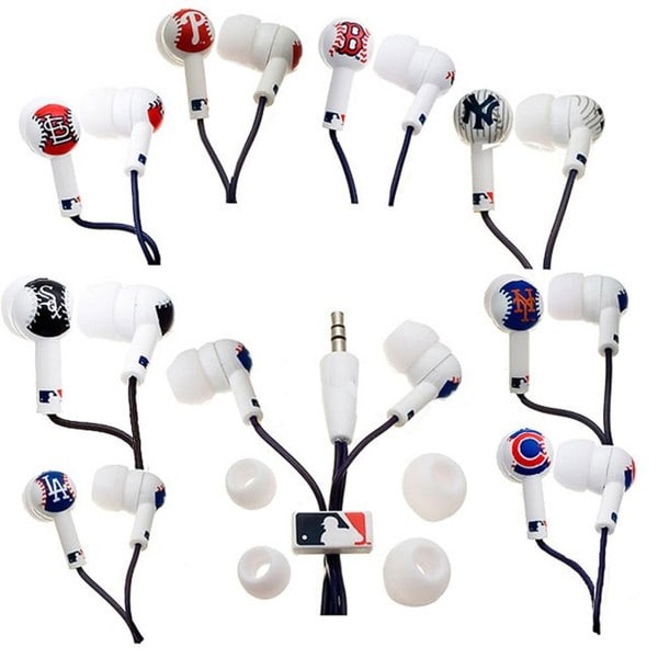 Shop Nemo Digital MLB Team Baseball Earbud Headphones