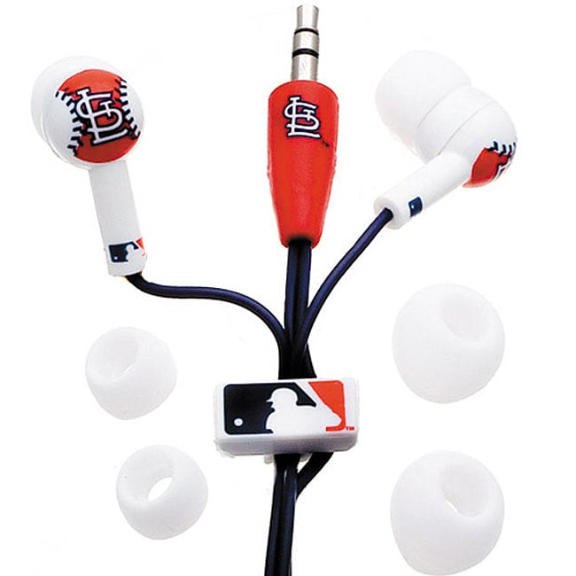 Nemo Digital MLB Baseball St. Louis Cardinals Earbud Headphones