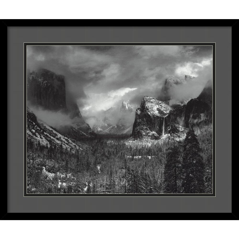 Ansel Adams 'Clearing Winter Storm' Framed Art Print