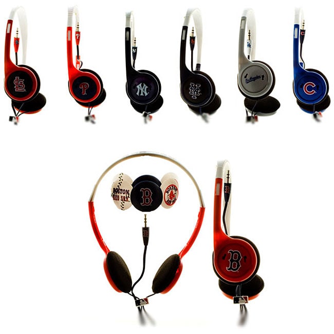 Nemo Digital MLB Baseball Overhead Headphones with Interchangeable Graphics