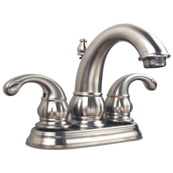 Price Pfister 4 Inch Centerset Satin Nickel 2 Handle Lavatory Faucet Free Shipping Today