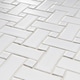 preview thumbnail 2 of 0, Merola Tile 9.75x9.75-inch Basket Weave White Porcelain Mosaic Floor and Wall Tile (10 tiles/6.6 sqft.)