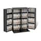 preview thumbnail 4 of 8, Locking Media Storage Cabinet Black