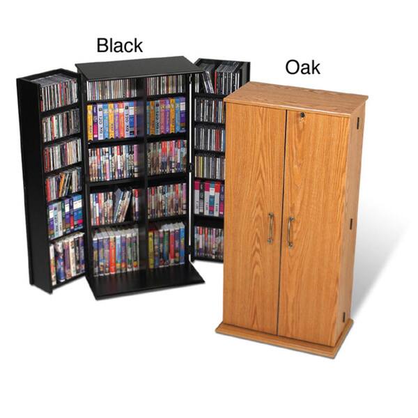 Shop Tall Locking Media Storage Cabinet Overstock 457520