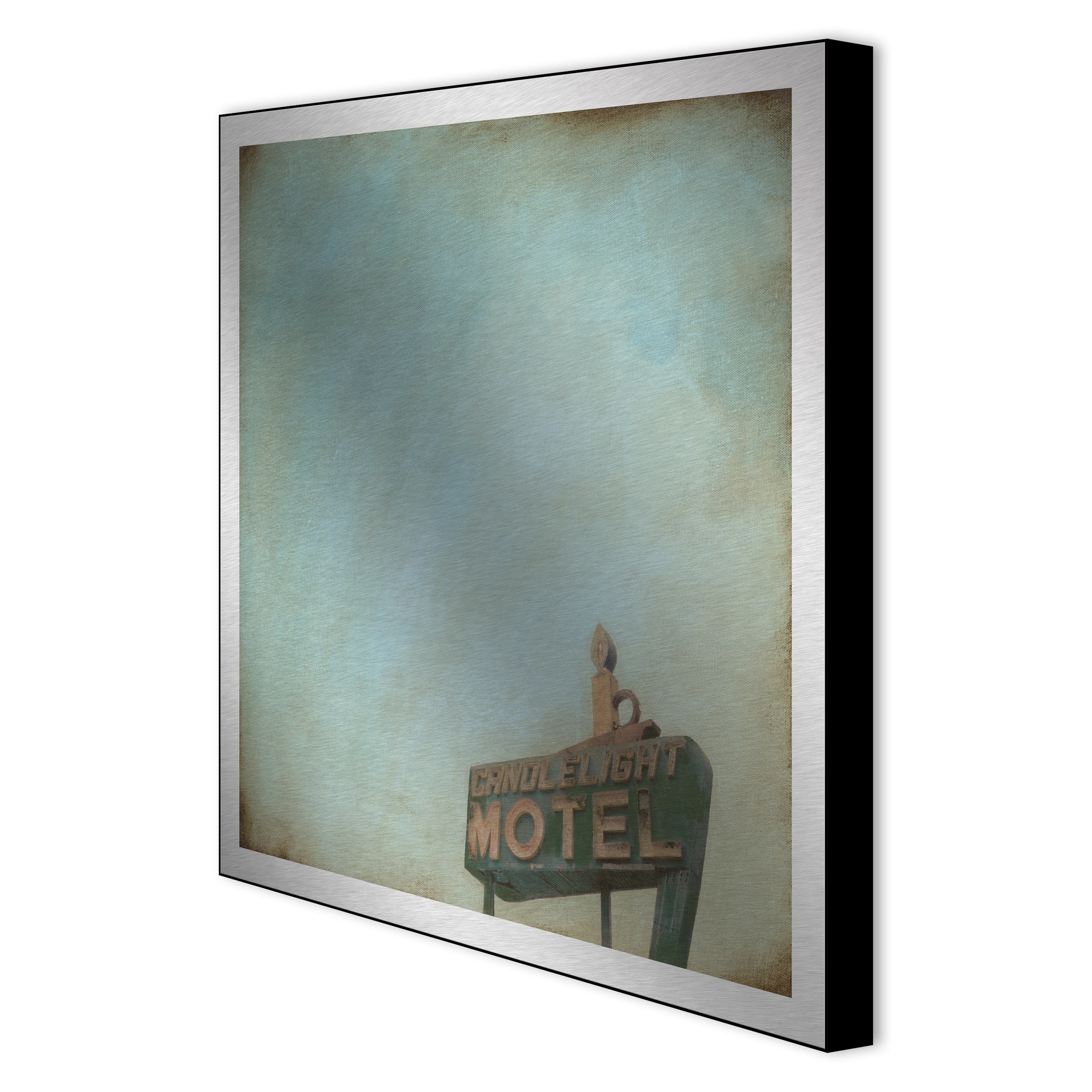 Michael Drake Polaroid Skies I Framed Metal Art