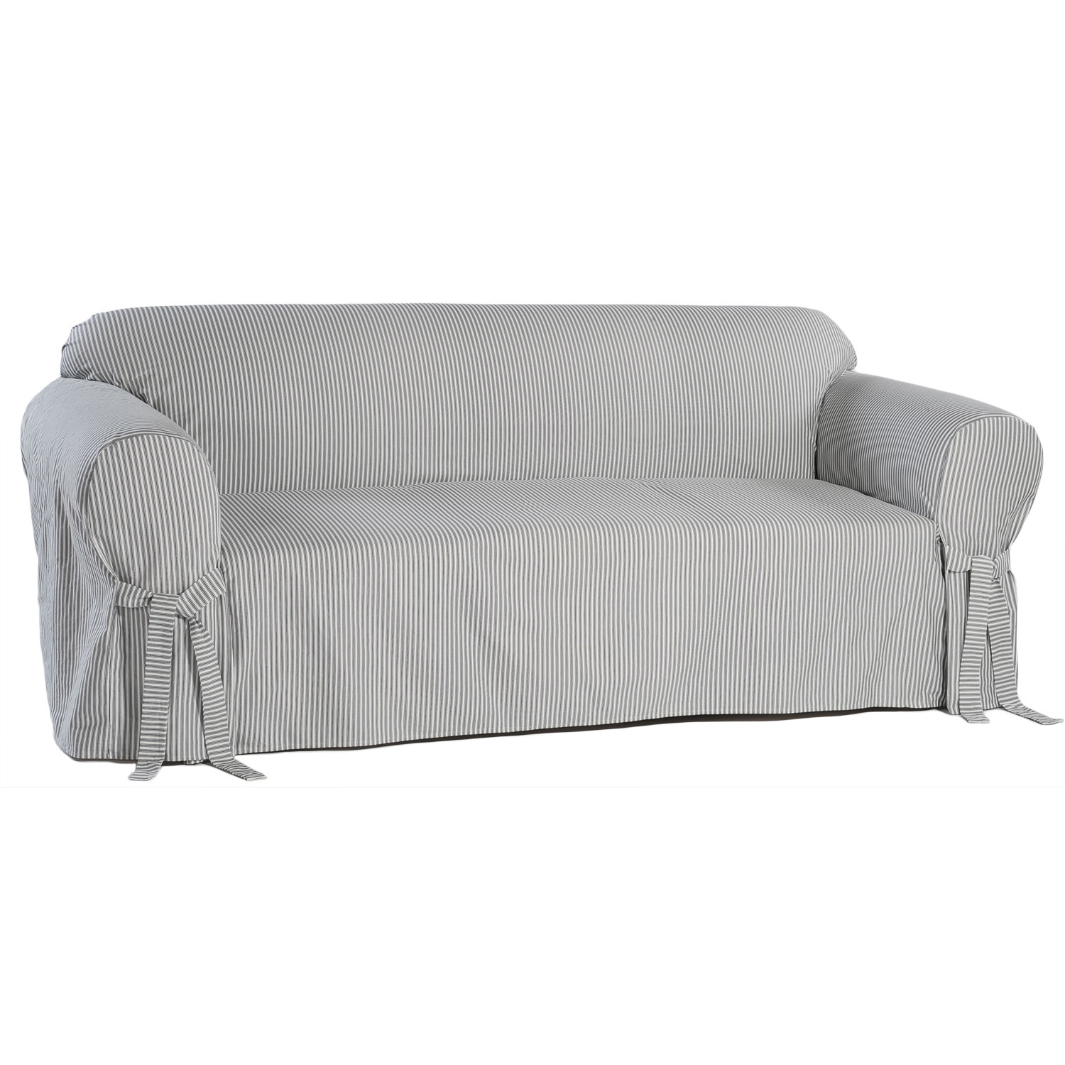 Shop Classic Slipcovers Brushed Twill Sofa Slipcover Free