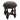 Handmade Tooled Leather and Cedar Wood Accent Stool (Peru)