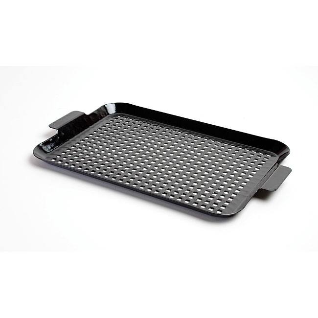 Black Porcelain-coated Medium Barbecue Grid