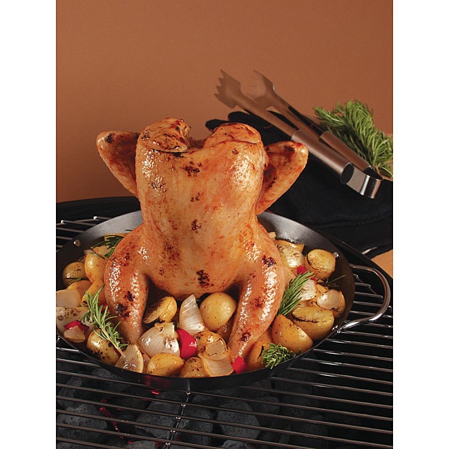 Nonstick Vertical Poultry Roasting Wok