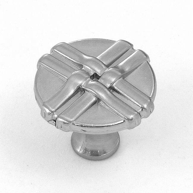 Stone Mill Satin Nickel Weave Cabinet Knobs (Pack of 25)