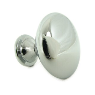 Stone Mill Polished Chrome Round Cabinet Knobs (Pack of 5) - Bed Bath ...