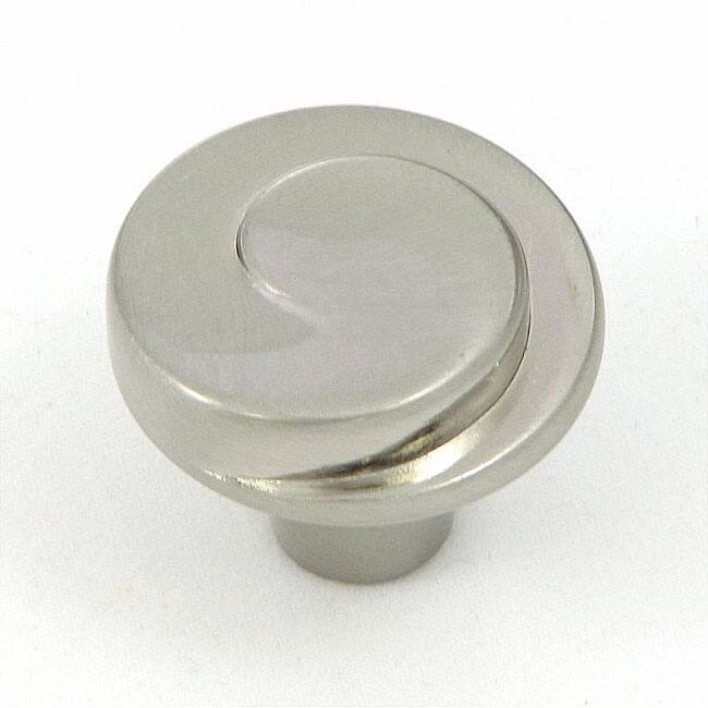Stone Mill Hawthorne Satin Nickel Cabinet Knobs (Pack of 5)
