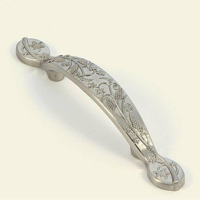 Stone Mill Satin Nickel Napa Valley Cabinet Pulls (Pack of 5)