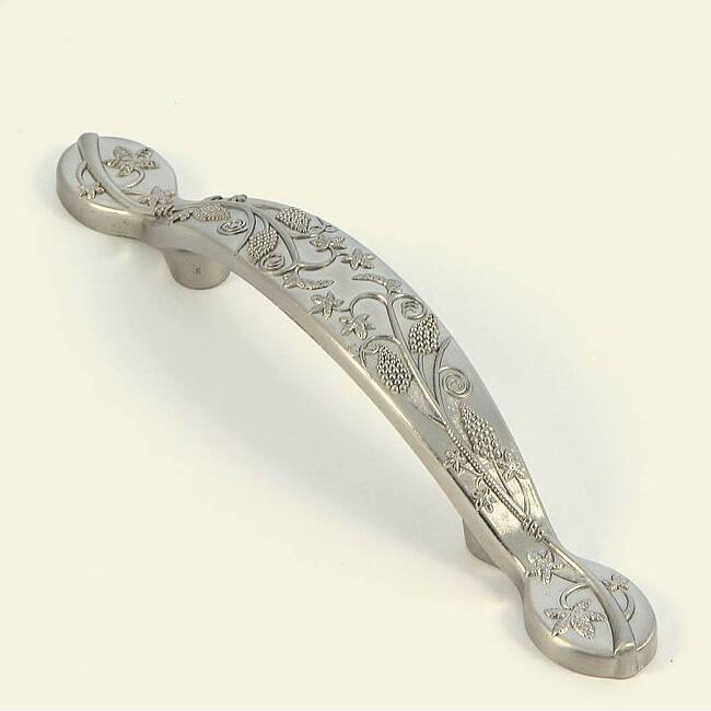 Stone Mill Napa Valley Satin Nickel Cabinet Pulls (Pack of 10) - Silver