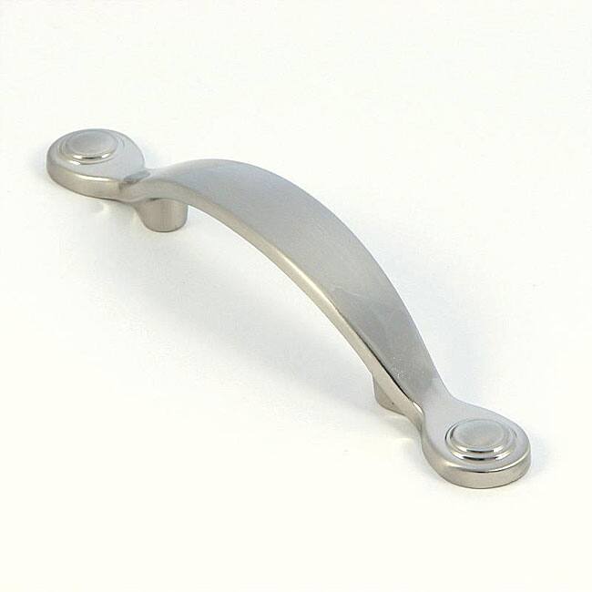 Stone Mill Satin Nickel 'Arch' Cabinet Hardware (Pack of 5)