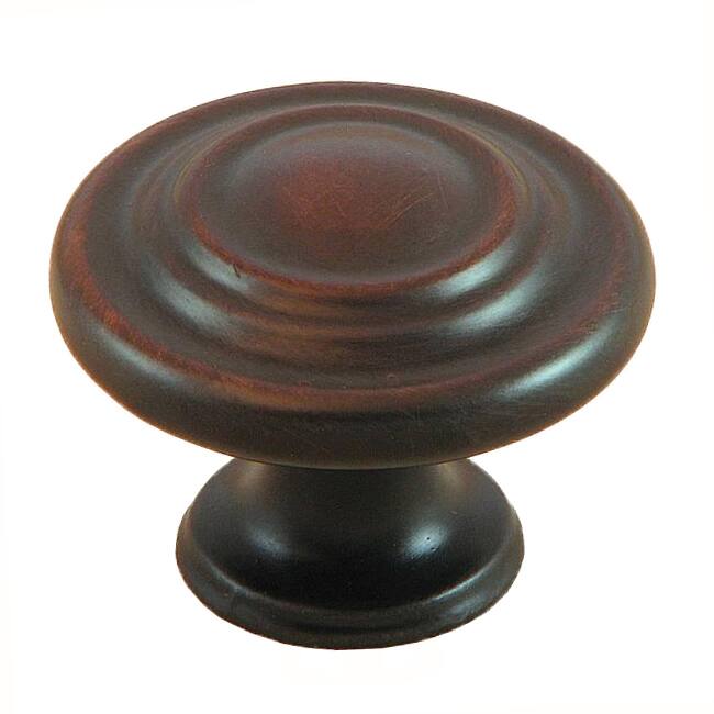 Stone Mill Oil Rubbed Bronze 3-ring Cabinet Knobs (Pack of 25)