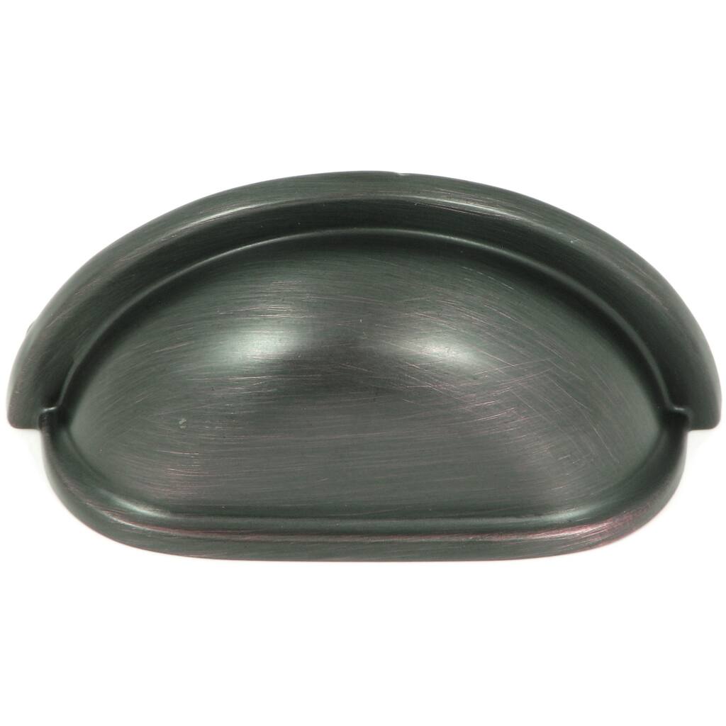 Stone Mill Oil Rubbed Bronze 'Nantucket Cup' Cabinet Pulls (Pack of 10) - Brown