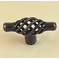 Stone Mill Berkshire Oil-rubbed Bronze Birdcage Cabinet Knobs (Pack of 10)