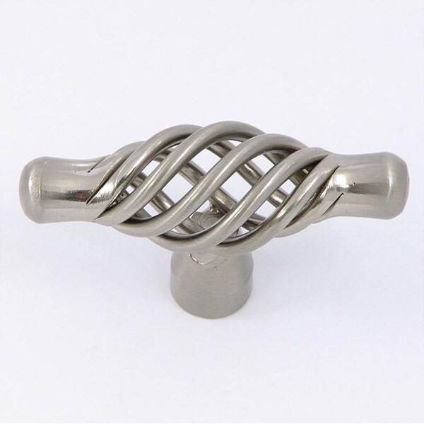 Shop Stone Mill Berkshire Satin Nickel Birdcage Knobs (Pack of