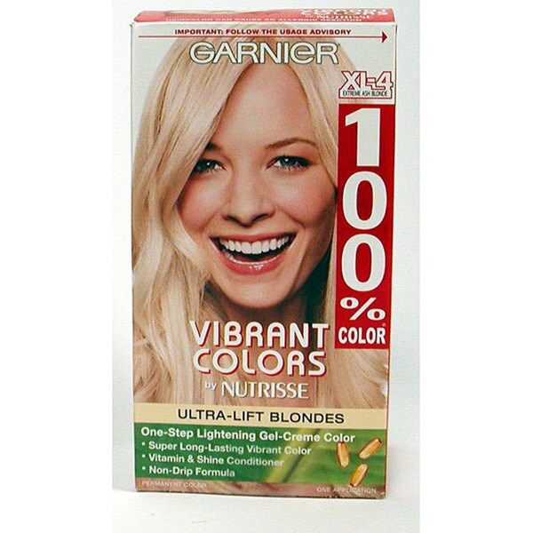 Garnier Vibrant Colors Xl 4 Extreme Ash Blonde Hair Color Pack Of 4