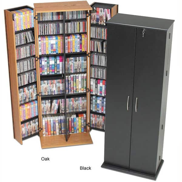 Shop Black Friday Deals On Grande Locking Media Storage Cabinet Overstock 459490