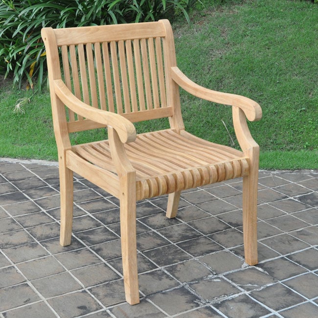 Kokomo Teak Dining Arm Chair