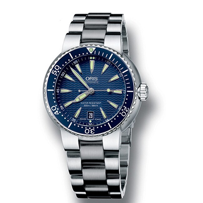 oris titanium divers watch