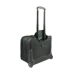   piece Black Rolling Laptop Case with Computer Case  