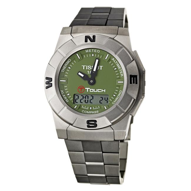 Tissot Mens T Tactile T Touch Titanium Watch  